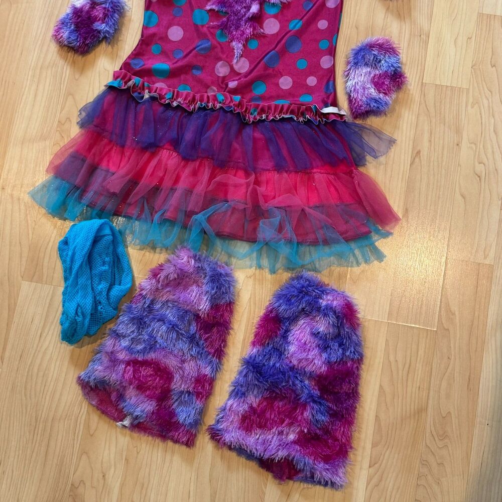 Dizzy Lizzie Costume Girls Large 12 Spirit Halloween Monster Unicorn Dress Up - Picture 11 of 12